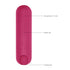 Shots 10 Speed Rechargeable Bullet Pink